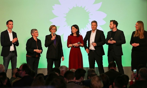 Grünen-Spitzenpolitiker am 23.02.2025