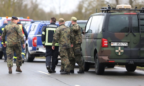 Bundeswehr bei Hochwassereinsatz (Archiv)