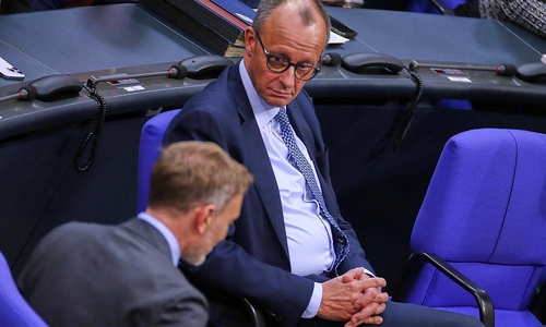 Christian Lindner und Friedrich Merz am 29.01.2025