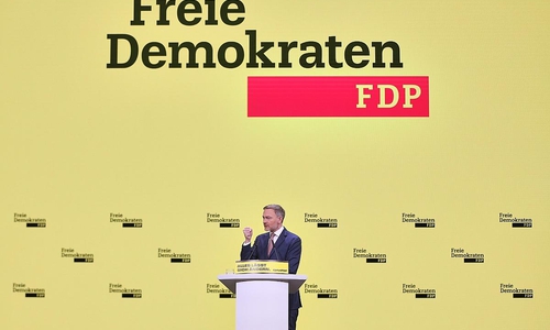 Christian Lindner am 09.02.2025