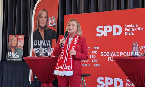 Dunja Kreiser will auch weiterhin den Wahlkreis 49 in Berlin vertreten.