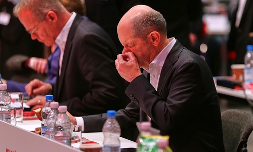 Matthias Miersch und Olaf Scholz (Archiv)