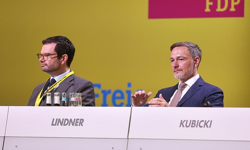 Marco Buschmann und Christian Lindner am 09.02.2025