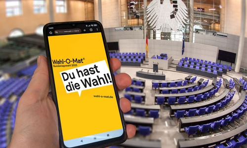 Der Wahl-O-Mat wird freigeschaltet.