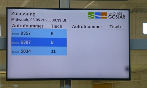 Termine in der Zulassungsstelle des Landkreises Goslar sind im März nur schwer zu bekommen. 
