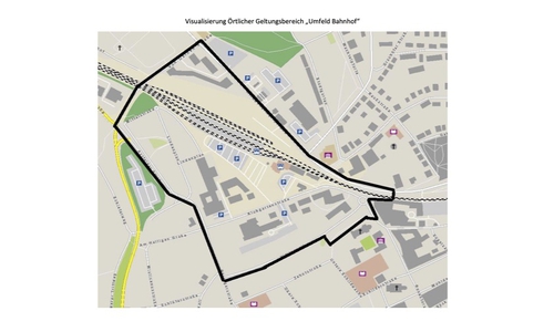 Hier soll die Waffenverbotszone eingerichtet werden