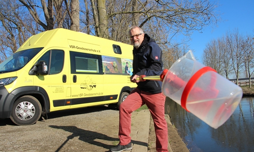 Harald Gülzow, der Leiter der Messfahrt.