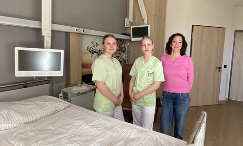 Die Zimmer der Wahlleistungsstation wurden neu gestaltet.
