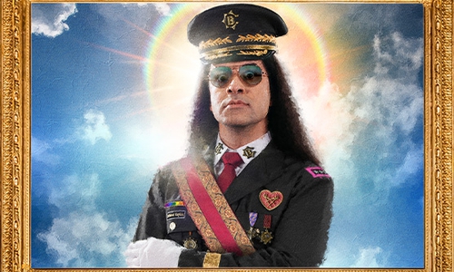 Bülent Ceylan als Diktatürk.