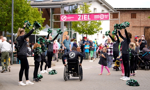 Ein Bild vom Inklusionslauf in Neuerkerode aus dem Jahr 2024.
