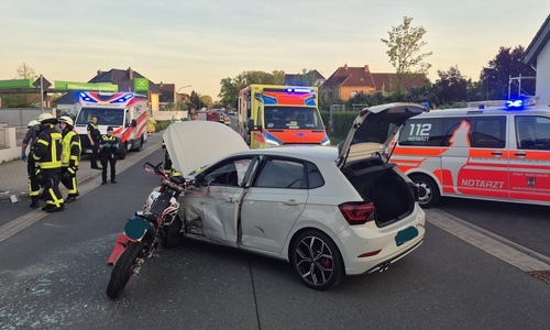 Am Dienstag kam es in Rühen zu einem schweren Unfall. 
