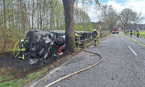 Am Dienstag kam es auf der B244  zwischen Brome und Wittingen zu einem Unfall.