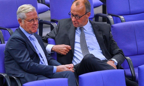 Norbert Röttgen und Friedrich Merz (Archiv)