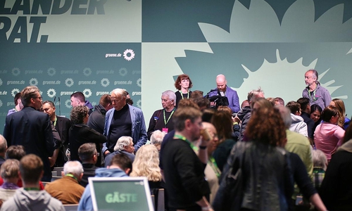 Grünen-Parteitag am 06.04.2025