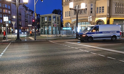 Absperrung nach Berliner Messerattacke am 12.04.2025