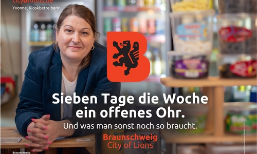 Yvonne Wilke ist mit ihrem Kiosk sieben Tage die Woche für ihre Kunden da.
