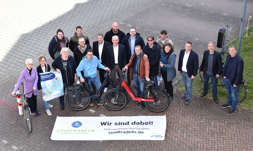 Landkreis, Stadt Wolfenbüttel und die Gemeinden rufen zum Mitmachen beim STADTRADELN vom 4. Mai bis zum 24. Mai 2025 auf.