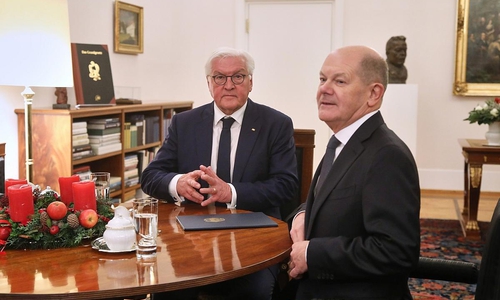 Frank-Walter Steinmeier und Olaf Scholz (Archiv)