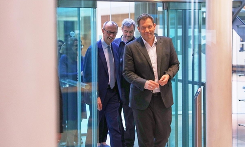Merz, Söder, Klingbeil (Archiv)