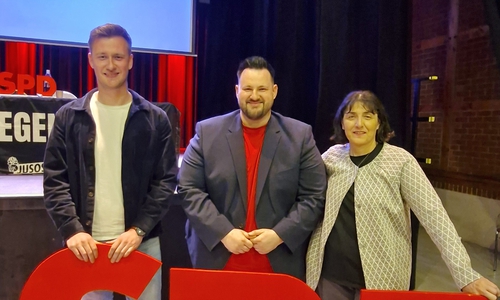 In der Kulturscheune wurde beim Parteitag des SPD-Unterbezirks Salzgitter turnusgemäß der Vorstand neu gewählt