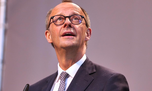 Friedrich Merz am 09.04.2025