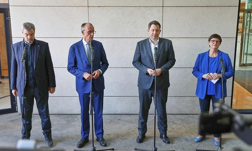 Koalitionsverhandlungen zwischen Union und SPD (Archiv)