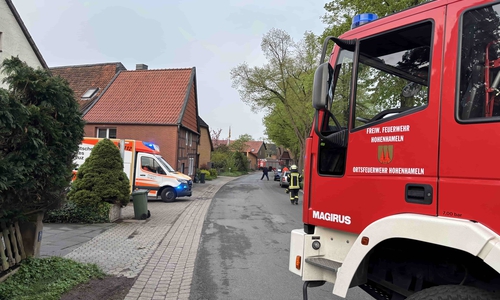 Die Straße war zeitweise gesperrt.
