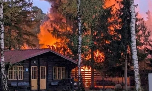 Eine junge Frau verlor bei einem Brand am Osterwochenende alles. 