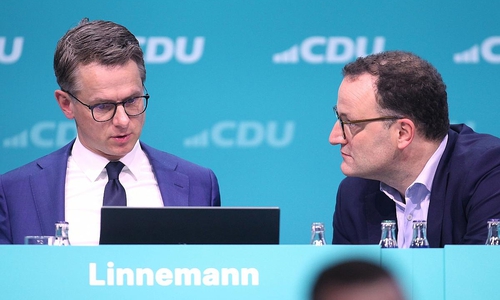 Carsten Linnemann und Jens Spahn (Archiv)