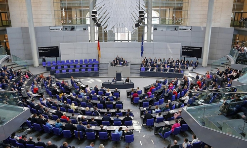 Konstituierende Sitzung des 21. Deutschen Bundestags (Archiv)