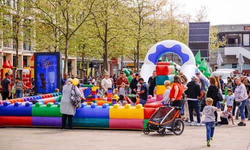 Der kunterbunte Kindersamstag in Wolfsburg.
