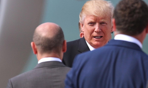 Olaf Scholz und Donald Trump (Archiv)
