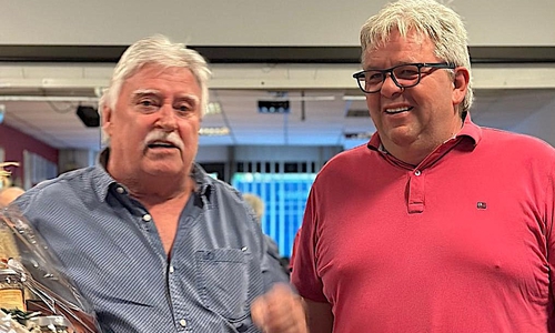 Die beiden geehrten Peter Hosse und Karsten Heidrich.