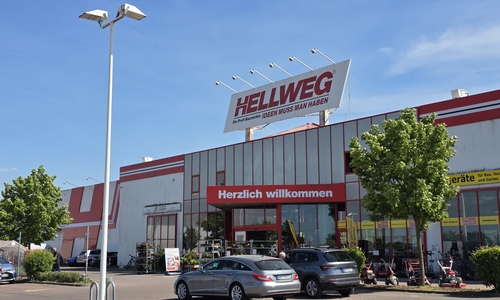 Der Hellweg Baumarkt in Wolfenbüttel