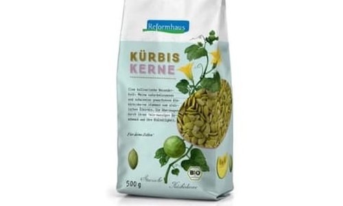 Die zurückgerufenen Kürbiskerne.