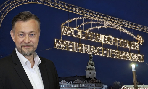 Wolfenbüttels Bürgermeister Ivica Lukanic sieht den Weihnachtsmarkt nicht unbedingt auf dem Schlossplatz. 