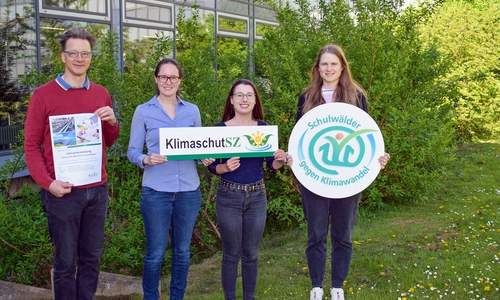 Das städtische Team des Klimaschutzes hat sich neu aufgestellt (von links): Jan Holzenbecher, Brigitte Reinefeld, Katharina Migyu und Viviane Bröker.