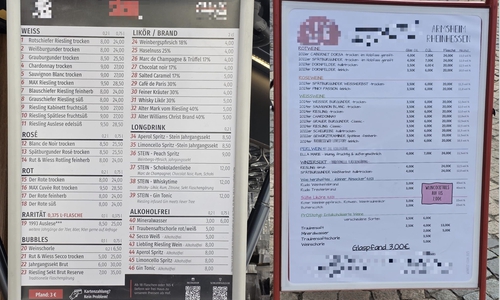 Für die hohen Preise auf dem Weinfest gibt es Kritik. 