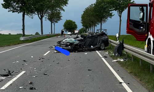 Am Freitag kam es auf der B1 zu einem schweren Unfall. 