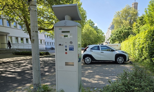 In der Nîmes-Straße wird gebaut. Archivbild