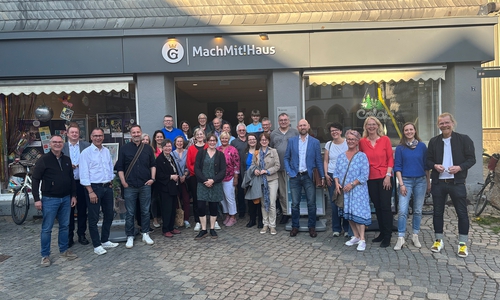 Die Teilnehmerinnen und Teilnehmer der konstituierenden Sitzung des Goslarer Altstadtforums.