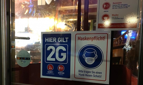 2G und Maskenpflicht in der Gastronomie (Archiv)