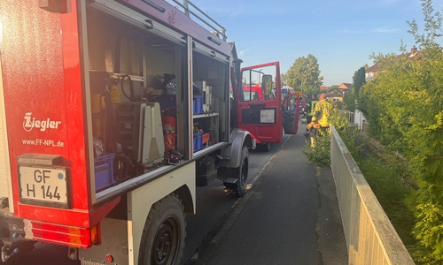 Auf dem Rückweg vom Waldbrand entdeckten die Gifhorner Kräfte einen Brand in Immenrode.