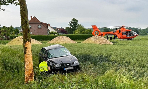 Der Rettungshubschrauber aus Hannover musste kommen.