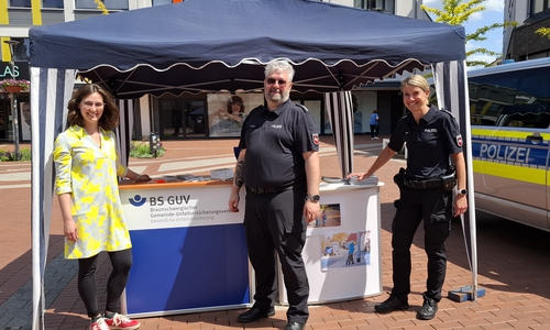 Info-Stand zum Thema 