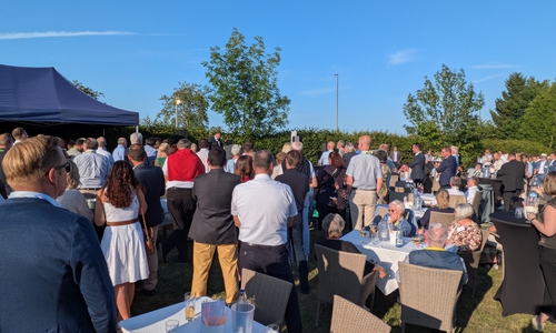 Am Freitagabend fand der Empfang der Stadt Wolfenbüttel am Fümmelsee statt. 