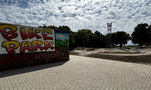 Schon bald wird der neue Bikepark feierlich eröffnet.