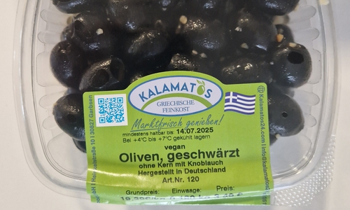 Das zurückgerufene Produkt.