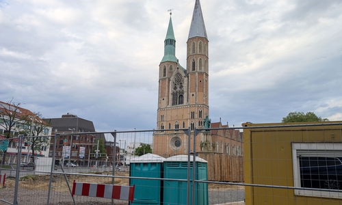 Die Baustelle am Hagenmarkt geht in die nächste Phase.