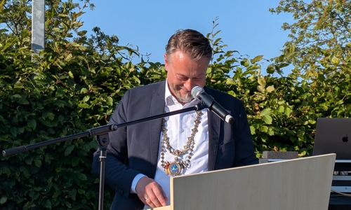 Bürgermeister Ivica Lukanic begrüßte die Gäste. 